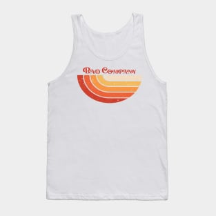 Retro style vintage bad company Tank Top